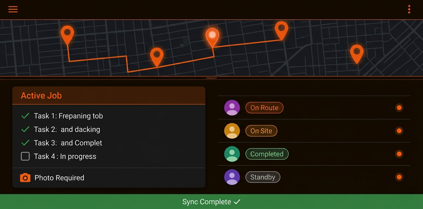 Field Service Management App